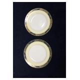 Set of 2 Royal Worcester China Plates