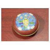 A Chinese Cloisonne Round Box