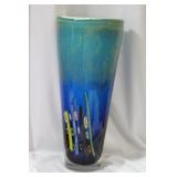 A Millifiori Artglass Vase