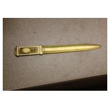 Tiffany and Company Gold Gilted Bronze Letter Open