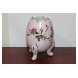 A Ceramic Egg Form Vase