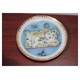 A Pennsylvania Souvenir Plate