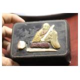 A Chinese/Japanese Lacquer Box