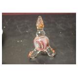 A 3 Legged Art Glass Ornament