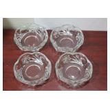 A Set of 4 Fostoria Dandelion Bowl