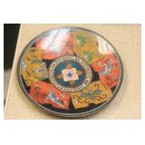 Japanese Ginbari Cloisonne Plate