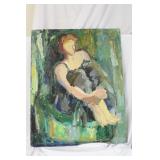 An Oil on Board by Fuss?