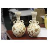 A Pair of Japanese Satsuma Vases