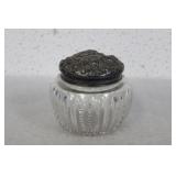 A Sterling Silver Art Nuveau Jar