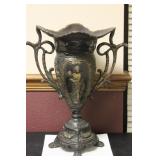 An Art Nouveau Bronze Vase