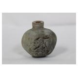 A Well Carved Stone Snuff Bottle