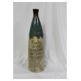 A Decorative Pottery Bottle