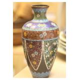 Antique Japanese Cloisonne Vase