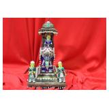 An Amazing Enamel on Copper Elephant