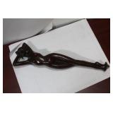 An Art Deco Metal Nude