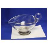 A Sterling Rim Bowl with Handle