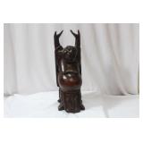 A Vintage Chinese Wooden Buddha