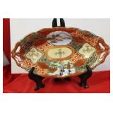 An Antique Kutani Vegetable Dish