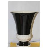 A Black Lenox Trumpet Vase