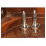 Pair of Small Sterling Salt and Pepper Shakers