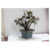 A Vintage/Antique Chinese Jade or Quartz Flower