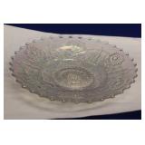 Carnival Glass Plate