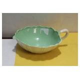 A Ceramic Leaf Dish