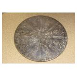 Silverplated Scroll Design Trivet