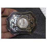 Susan B Anthony Dollar Belt Buckle