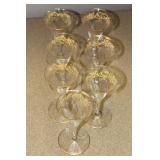 Lot of 7 Small Liquer Glasses