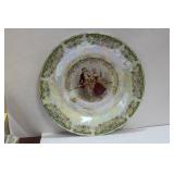 A Japanese Porcelain Portrait Plate