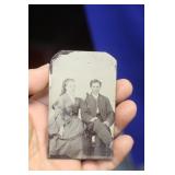 Tin Type of a Couple