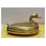 An Antique Chinese Gold Gilted Lacquer Box