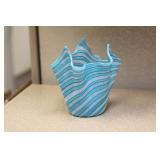 Rare Venetial Swirl Artglass Small Vase
