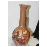 A Bolivian Pottery Bottle