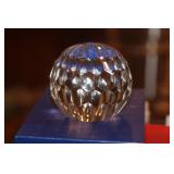 Facet Cut Crystal Paperweight