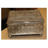 Ornate Reposse Jewelry Box
