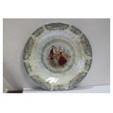 A Japanese Porcelain Portrait Plate