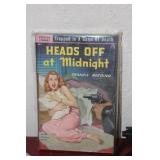 Paperback Novel: Heads off at Midnight