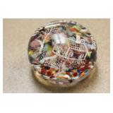 Home Sweet Home Artglass Paperweight