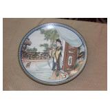 Artist Signed Porcelain Plate