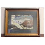 A Signed OHNO Bakufu Woodblock Print