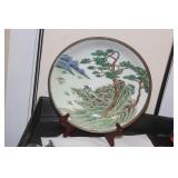 Chinese Famille Verte Plate