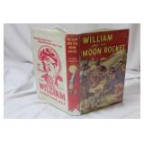 William and the Moon Rocket - Hardcover Book