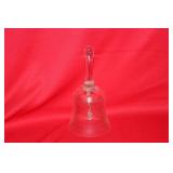 An Etched Glass Bell