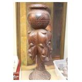 African 3-women Face Statue