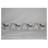Lot of 4 Saki Cups