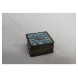 A Marked Enamel Pill Box