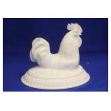 An Imperial Glass Company Chicken Candy Dish Top