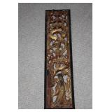 Antique Chinese Gold Gilt Panel